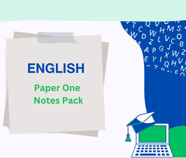 English: Paper One Notes Pack
