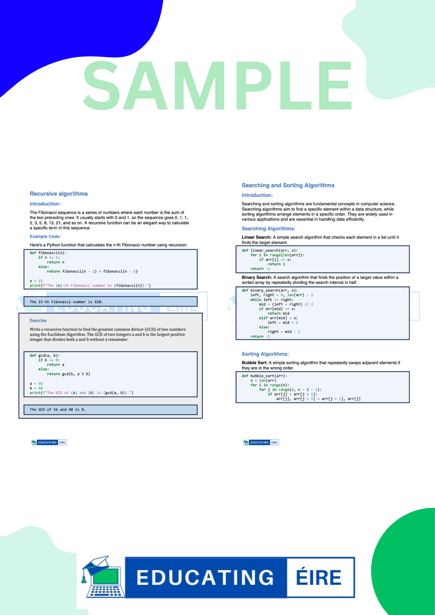 Computer Science: Data Analysis