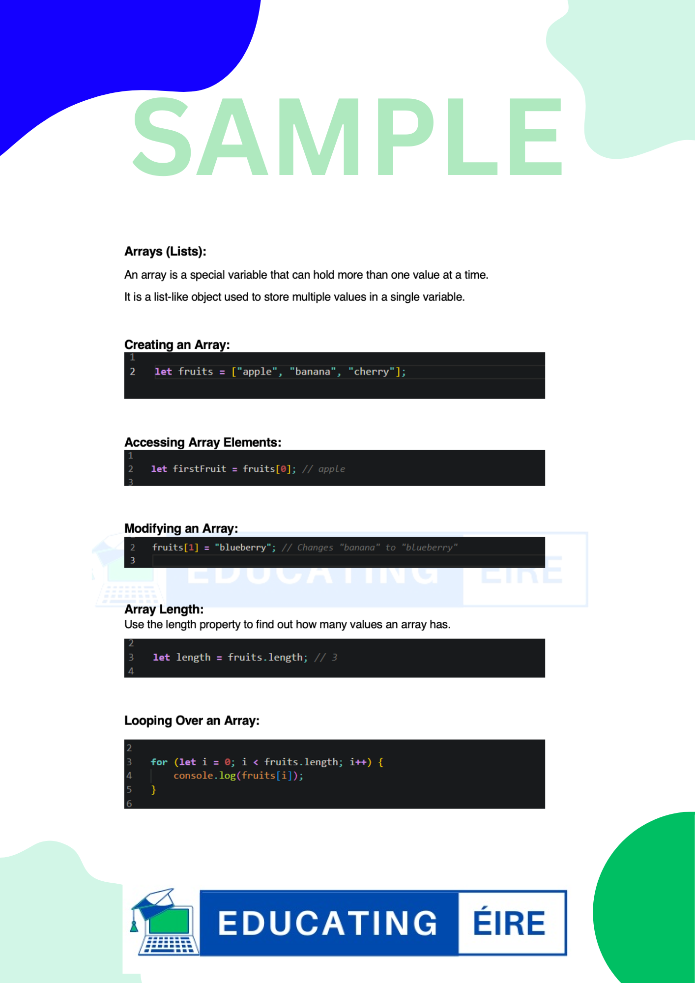 Computer Science: Data Analysis