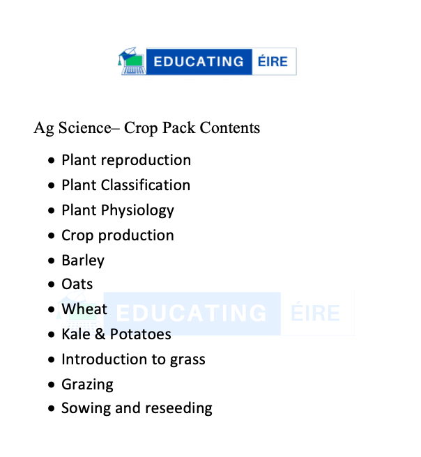 Ag Science Crops Pack