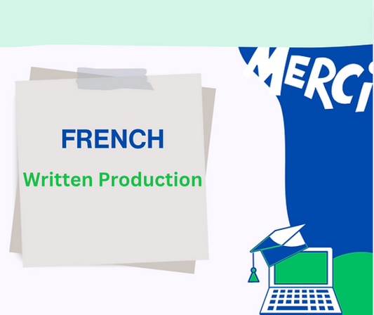 French: Written Production Notes Pack